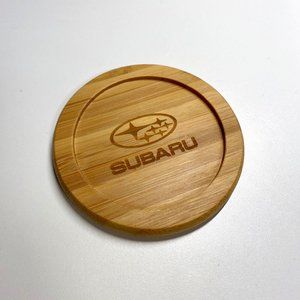 [Brand New] Subaru Bamboo Coaster for Hot and Cold Drinks
